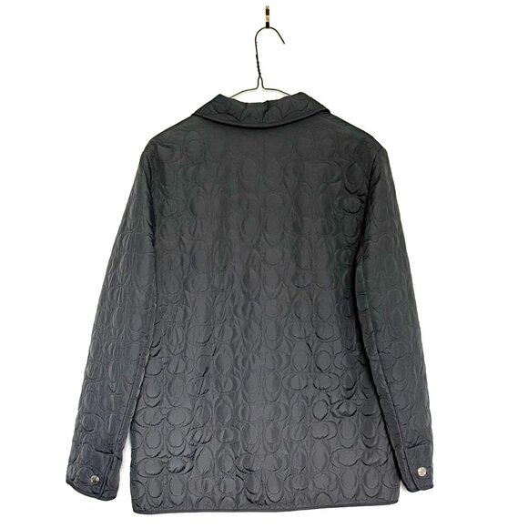 Coach Grey Insulated Jacket M - Picture 2 of 6